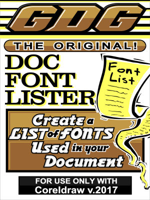 GDG Document Font Lister for v.2017