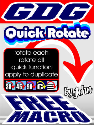 GDG Quick Rotate by John for X5 and below