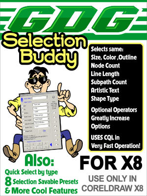 GDG Selection Buddy for X8