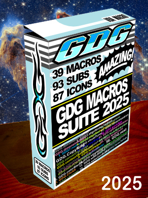 ALL MACROS in ONE! GDG Macros Suite 2025