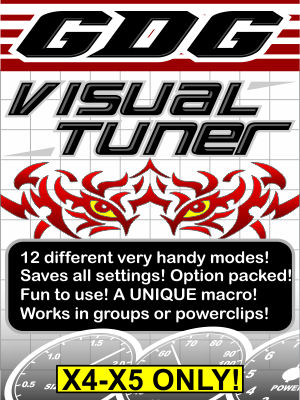 GDG Visual Tuner for X5 and X4