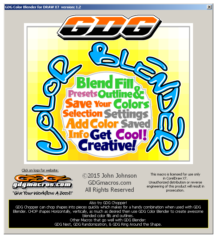color and blend shapes macro for coreldraw v.2019 picture number 3
