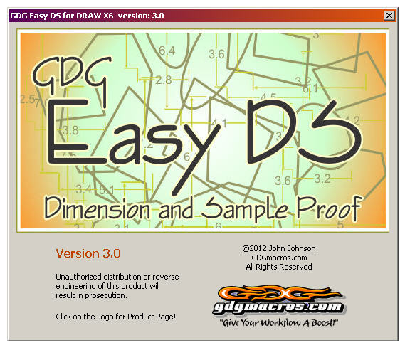 dimension sample proof macro