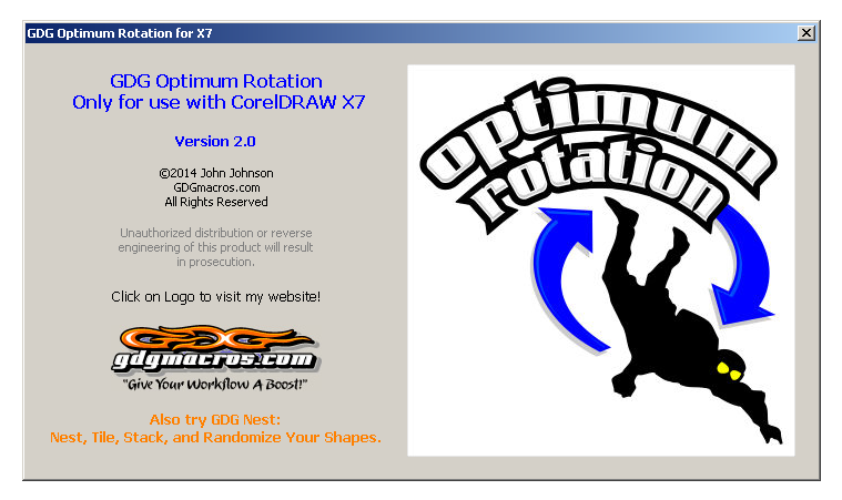 ultimate rotation macro for Corel-Draw X8